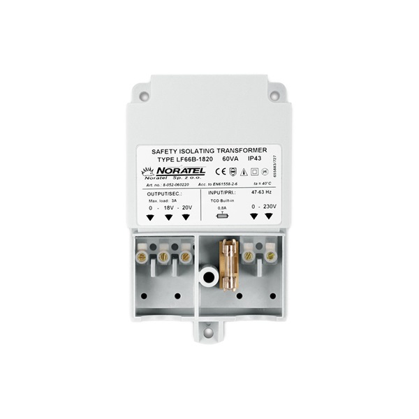 SATEL TR60VA INTEGRA 64 és 128 központokhoz/230/18-20VAC/max. szek. áram 3A/transzformátor