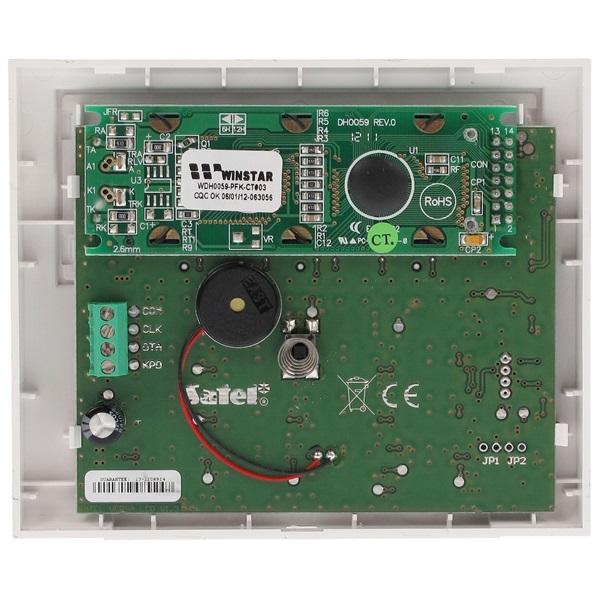 SATEL VERSALCDBL/LCD kezelő VERSA riasztóközpontokhoz