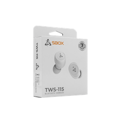 SBOX EARBUDS EB-TWS115 True Wireless Bluetooth fehér fülhallgató