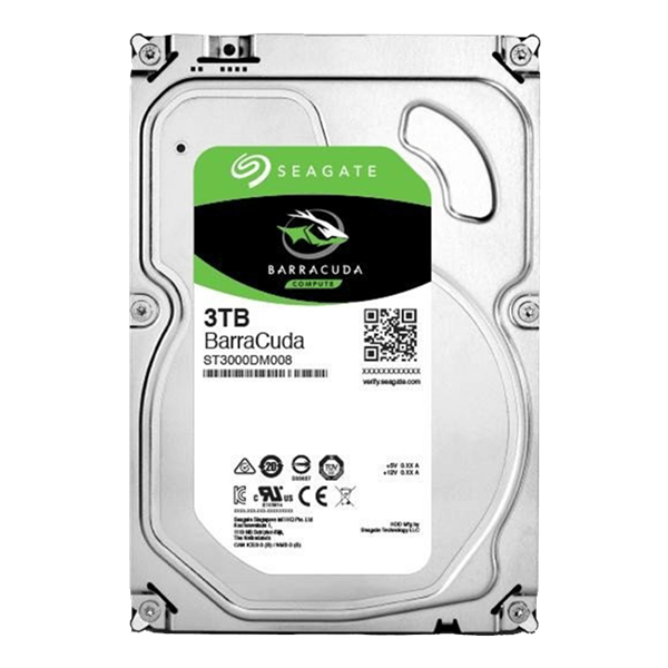 SEAGATE 3.5" HDD SATA-III 3TB 5400rpm 64MB Cache