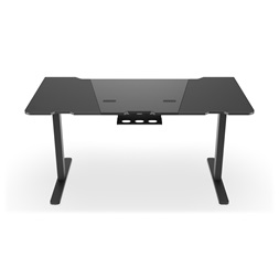 SPC Gear GD700E fekete motorosan állítható gamer asztal