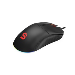 SPC Gear GEM fekete gamer egér