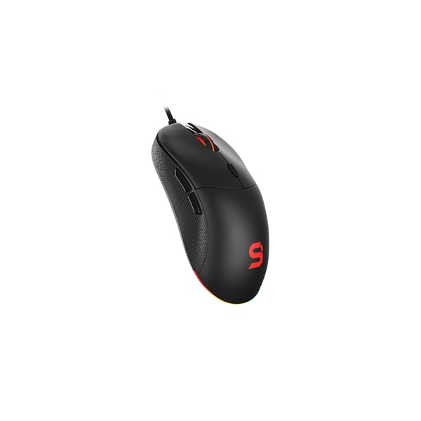 SPC Gear GEM fekete gamer egér