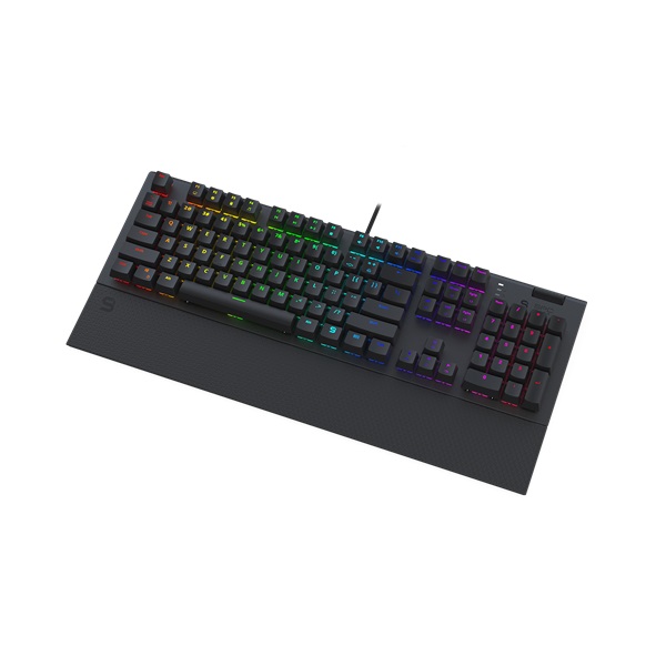 SPC Gear GK650K US Omnis (Kailh Blue) RGB mechanikus gamer billentyűzet
