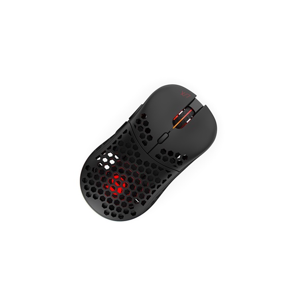 SPC Gear LIX Wireless fekete vezeték nélküli gamer egér