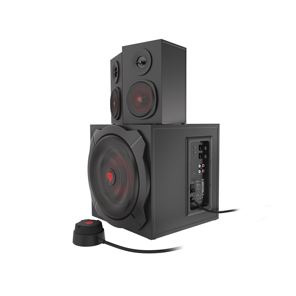 Genesis NCS-1408 HELIUM 610 Bluetooth gamer hangfal 2.1 - fekete