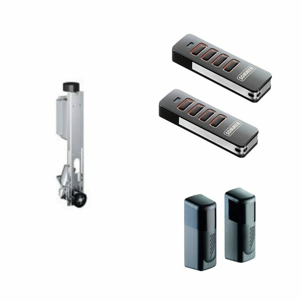 SP 900 hajtóműegység, Az oszlopba rejtett, erős tolókapu mozgató motor