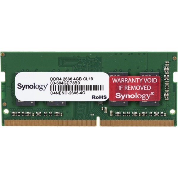 Synology D4NESO-2666-4G 4GB DDR4 SO-DIMM memóriamodul