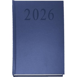 2026 A5 napi beosztású kék határidőnapló