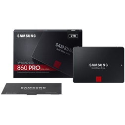 Samsung 2048GB SATA3 2.5" 860 PRO Basic (MZ-76P2T0B/EU) SSD