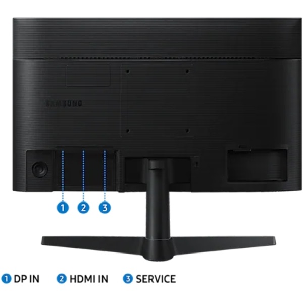 Samsung 22" F22T370FWR FHD IPS DP/HDMI fekete LED monitor