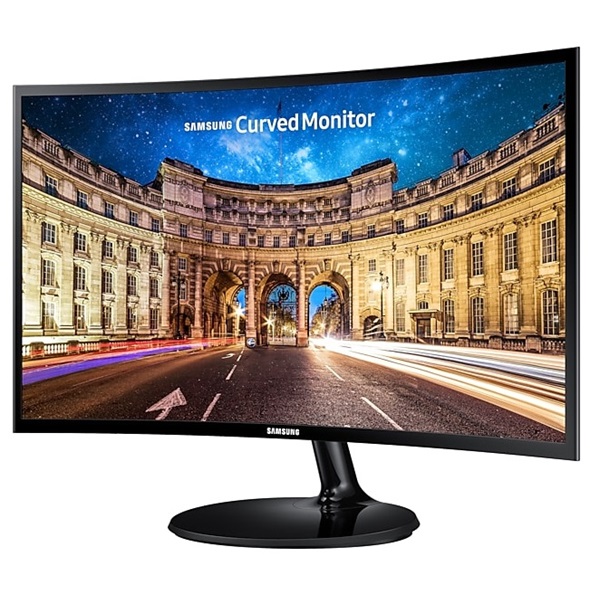 Samsung 23,5" C24F390FHR FHD VA VGA/HDMI fekete ívelt LED monitor
