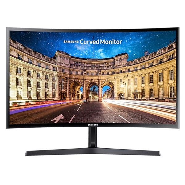 Samsung 23,5" C24F396FHR FHD VA VGA/HDMI fekete ívelt LED monitor
