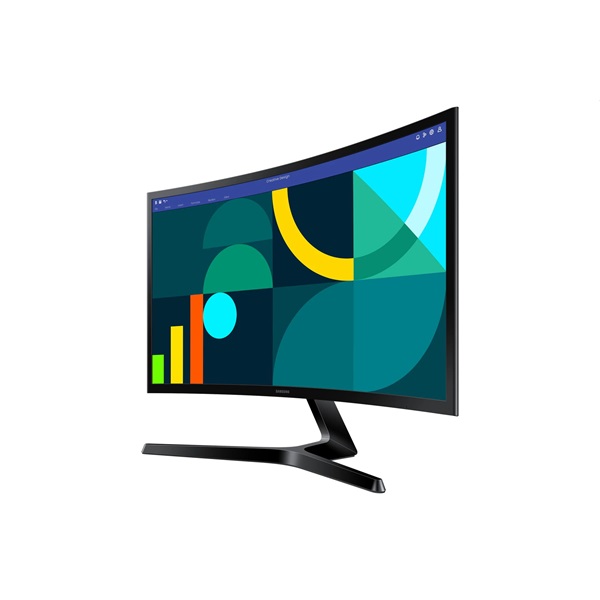 Samsung 24" LS24D366GAUXEN FHD VA 100Hz VGA/HDMI ívelt monitor