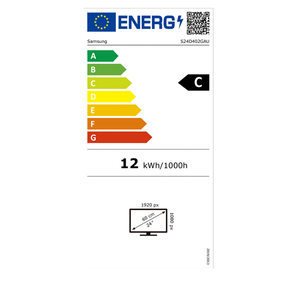 Samsung 24" LS24D402GAUXEN FHD IPS 100Hz HDMI/DP/USB monitor