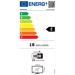 Samsung 24" S24A600NWU QHD IPS HDMI/DP/USB fekete LED monitor