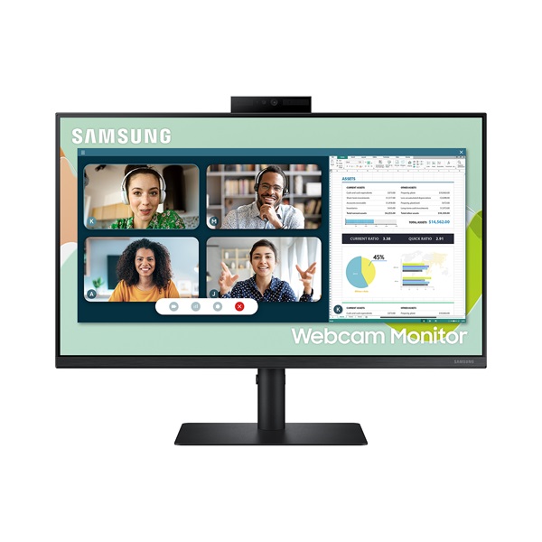 Samsung 24" S4 FHD IPS VGA/DP/HDMI/USB monitor