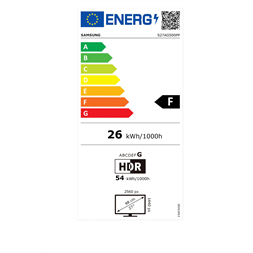 Samsung 27" LS27AG500PPXEN QHD 165Hz HDMI/DP HDR10 gamer monitor