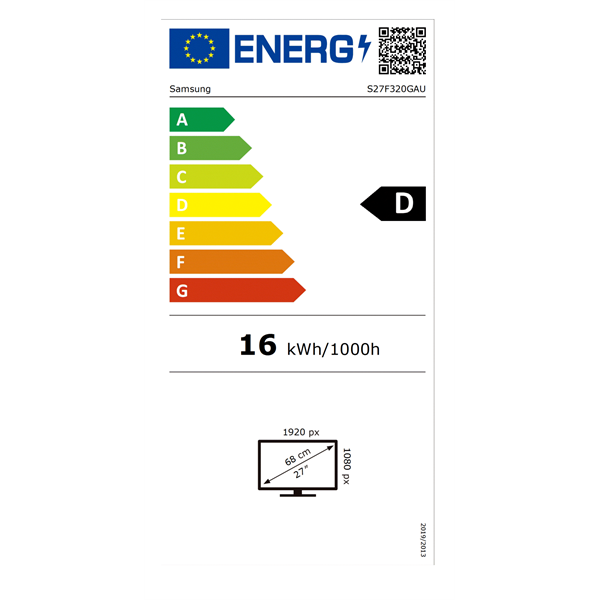 Samsung 27" LS27F320GAUXEN FHD IPS 120Hz HDMI monitor