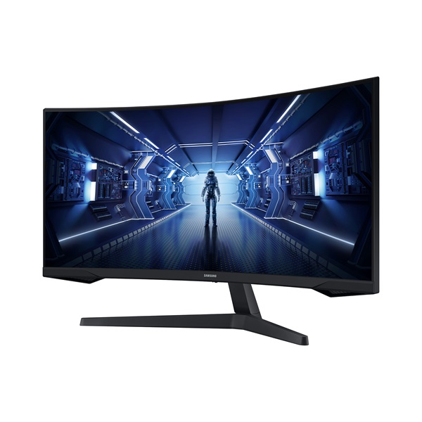 Samsung 34" LC34G55TWWP WQHD VA 165Hz HDMI/DP ívelt kijelzős monitor