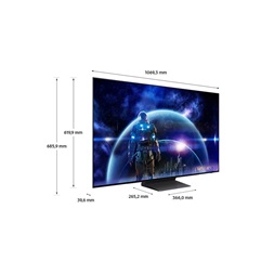 Samsung 48" QE48S90DAEXXH 4K UHD Smart OLED TV (Újracsomagolt)