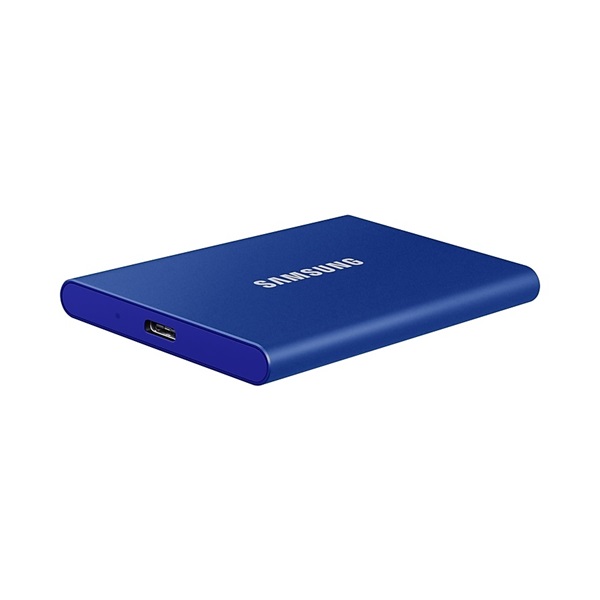 Samsung 500GB USB 3.2 (MU-PC500H/WW) kék T7 külső SSD