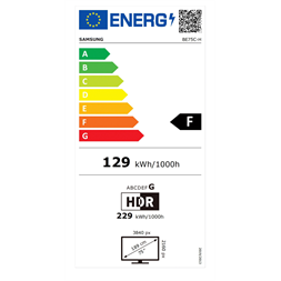 Samsung 75" LH75BECHLGUXEN Business 4K UHD smart LFD kijelző