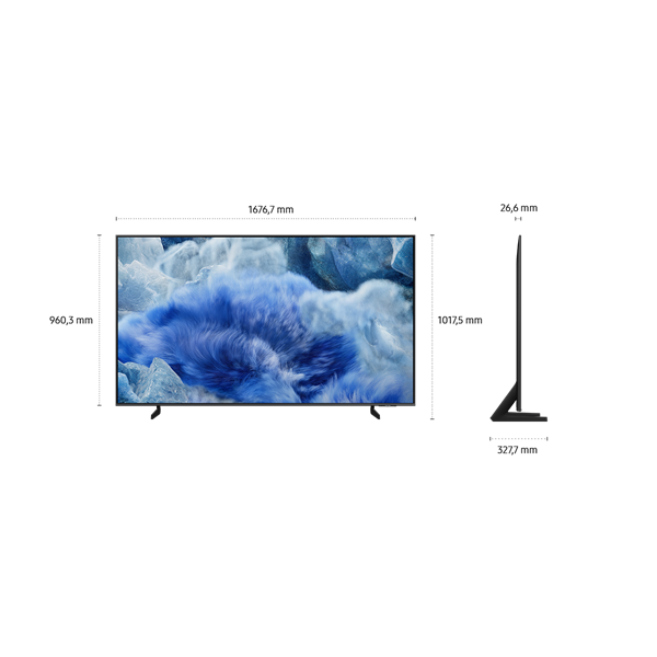 Samsung 75" QE75Q8FAAUXXH 4K UHD Smart QLED TV