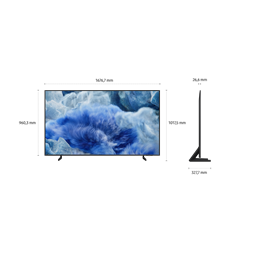 Samsung 75" QE75Q8FAAUXXH 4K UHD Smart QLED TV