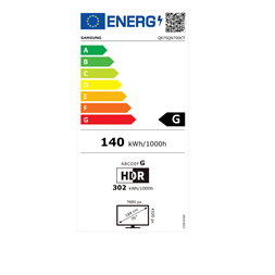 Samsung 75" QE75QN700CTXXH 8K UHD Smart Neo QLED Mini LED TV