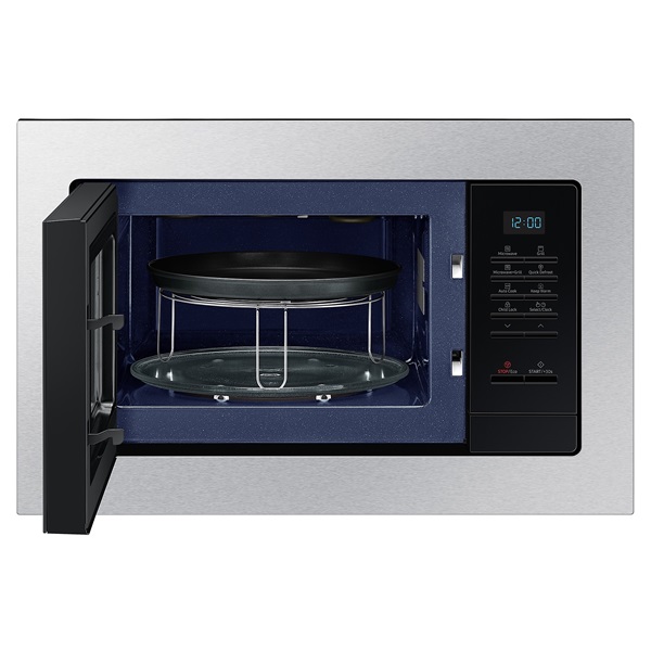 Samsung MG23A7013CT/EO 1300W 23L ezüst beépíthető mikrohullámú sütő