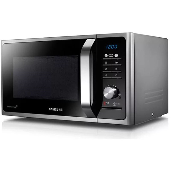 Samsung MG23F301TAS/EO 800W 23L ezüst-fekete mikrohullámú sütő