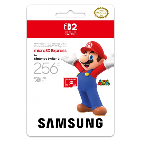 Samsung N2P601 Nintendo Switch 2 256GB microSD Express memóriakártya