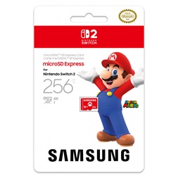 Samsung N2P601 Nintendo Switch 2 256GB microSD Express memóriakártya