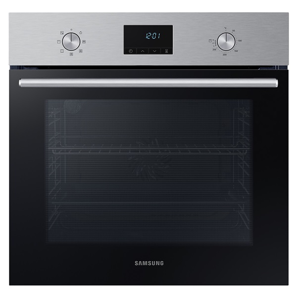 Samsung NV68A1140BS/ZE inox, beépíthető, sütőtér: 68L, grill, légkeverés, katalitikus, sütő