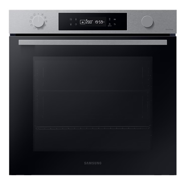 Samsung NV7B41301AS/U3 inox, beépíthető, sütőtér: 76L, grill, légkeverés, pirolitikus, sütő