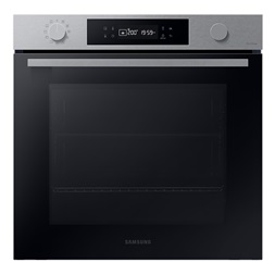 Samsung NV7B41301AS/U3 inox, beépíthető, sütőtér: 76L, grill, légkeverés, pirolitikus, sütő