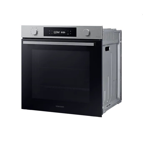 Samsung NV7B41301AS/U3 inox, beépíthető, sütőtér: 76L, grill, légkeverés, pirolitikus, sütő