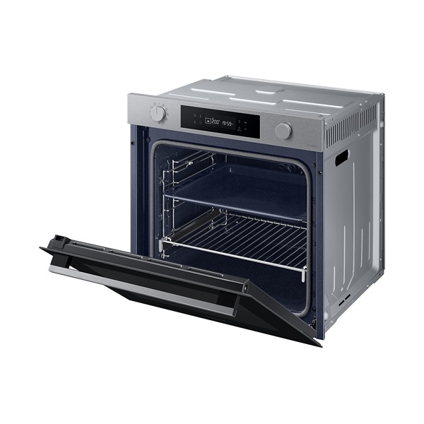 Samsung NV7B41301AS/U3 inox, beépíthető, sütőtér: 76L, grill, légkeverés, pirolitikus, sütő