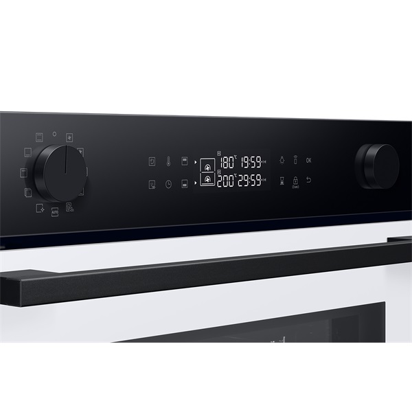 Samsung NV7B44403AW/U3 fehér, beépíthető, sütőtér: 76L, grill, légkeverés, sütő