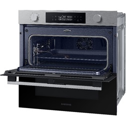 Samsung NV7B4535YAS/U3 inox, beépíthető, sütőtér: 76L, grill, légkeverés, pirolitikus, sütő