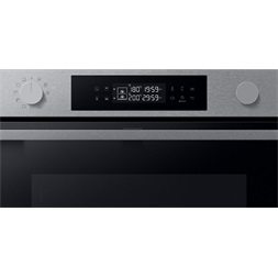 Samsung NV7B4535YAS/U3 inox, beépíthető, sütőtér: 76L, grill, légkeverés, pirolitikus, sütő