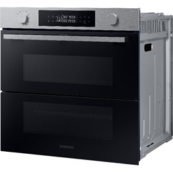 Samsung NV7B4535YAS/U3 inox, beépíthető, sütőtér: 76L, grill, légkeverés, pirolitikus, sütő