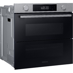 Samsung NV7B4535YAS/U3 inox, beépíthető, sütőtér: 76L, grill, légkeverés, pirolitikus, sütő