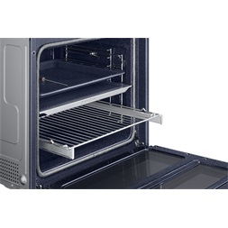 Samsung NV7B4535YAS/U3 inox, beépíthető, sütőtér: 76L, grill, légkeverés, pirolitikus, sütő