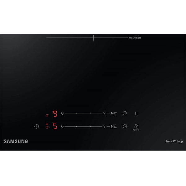 Samsung NZ32BG2005FKU2 fekete, beépíthető, indukciós, főzőzóna: 2, beépíthető méret: 27cm, főzőlap