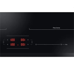 Samsung NZ64B5066GK/U2 fekete, beépíthető, indukciós, főzőzóna: 4, beépíthető méret: 56cm, főzőlap