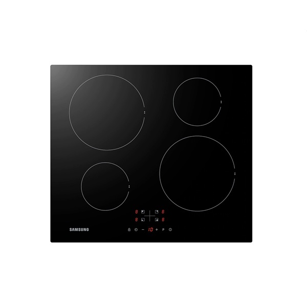 Samsung NZ64F3NM1AB/UR fekete, beépíthető, indukciós, főzőzóna: 4, beépíthető méret: 56cm, főzőlap