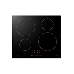 Samsung NZ64M3NM1BB/OL fekete, beépíthető, indukciós, főzőzóna: 4, beépíthető méret: 56cm, főzőlap