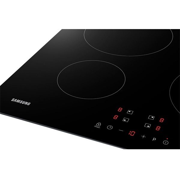Samsung NZ64M3NM1BB/OL fekete, beépíthető, indukciós, főzőzóna: 4, beépíthető méret: 56cm, főzőlap